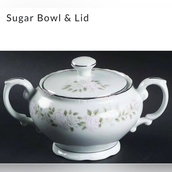 Sheffield Fine China Other - Vintage Sheffield Classic 501 Fine China Sugar Bowl‎ Dish with Lid